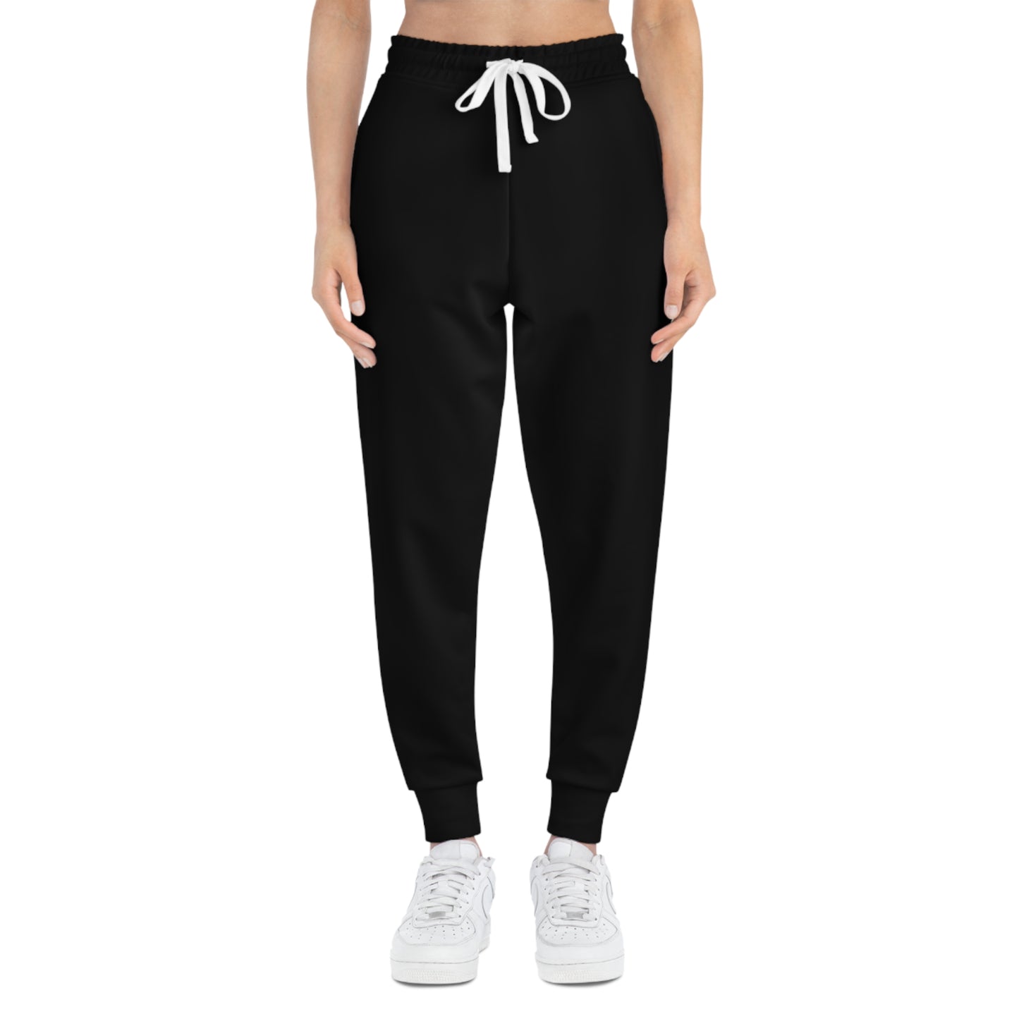 "INSOMNIAC" Black Unisex Athletic Joggers