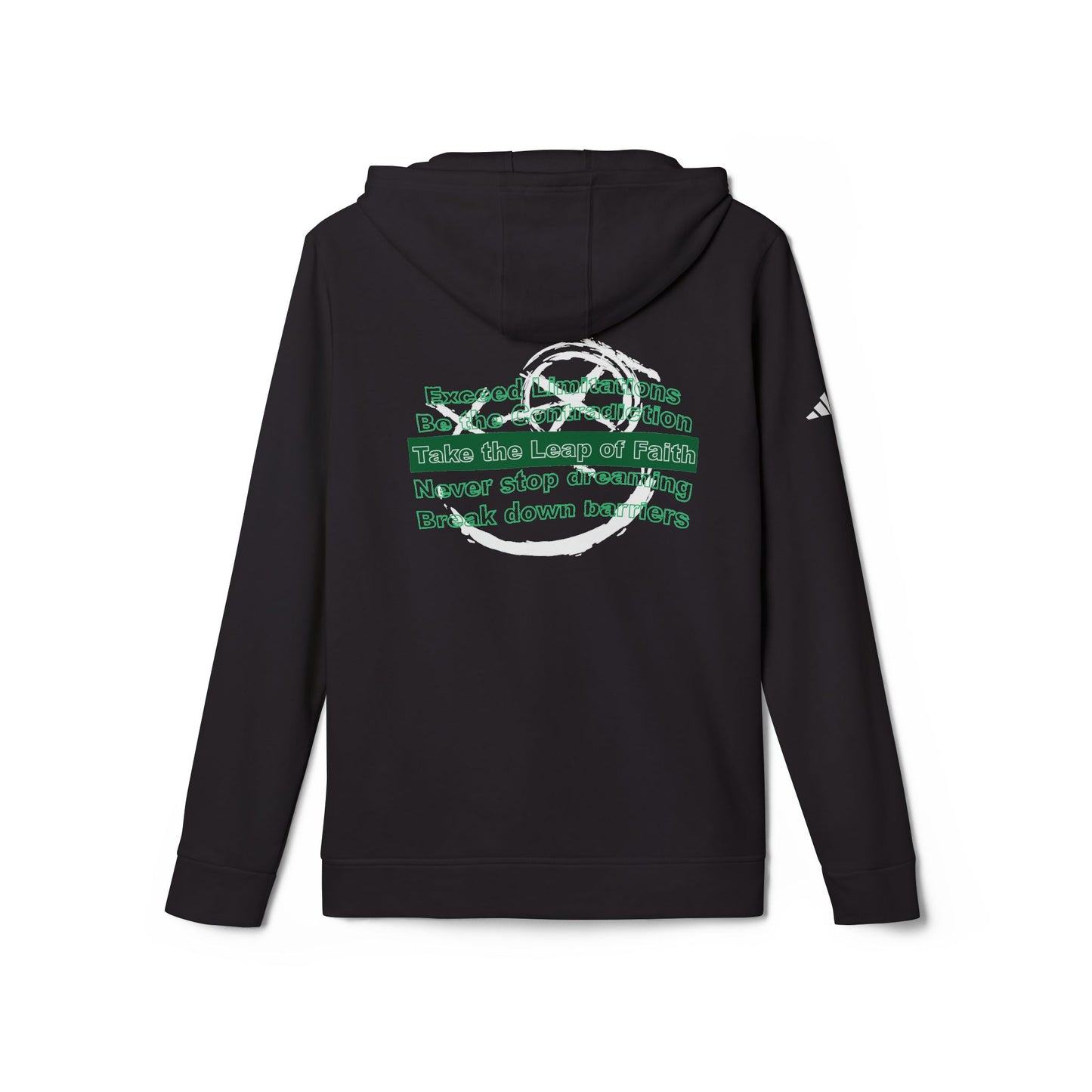 Green "Leap of Faith" Unisex Hoodie