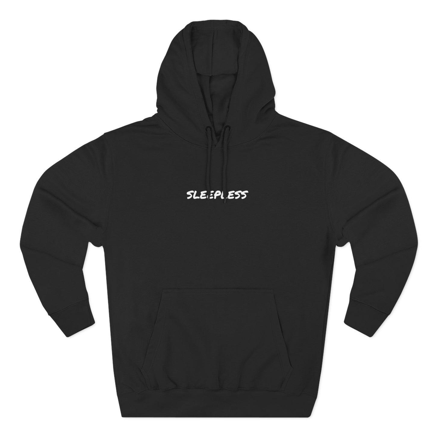 White Font- Sleepless Lane Seven Hoodie