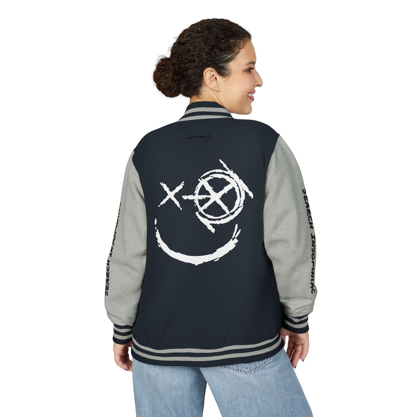 Search Insomniac Unisex Heavyweight Letterman Jacket