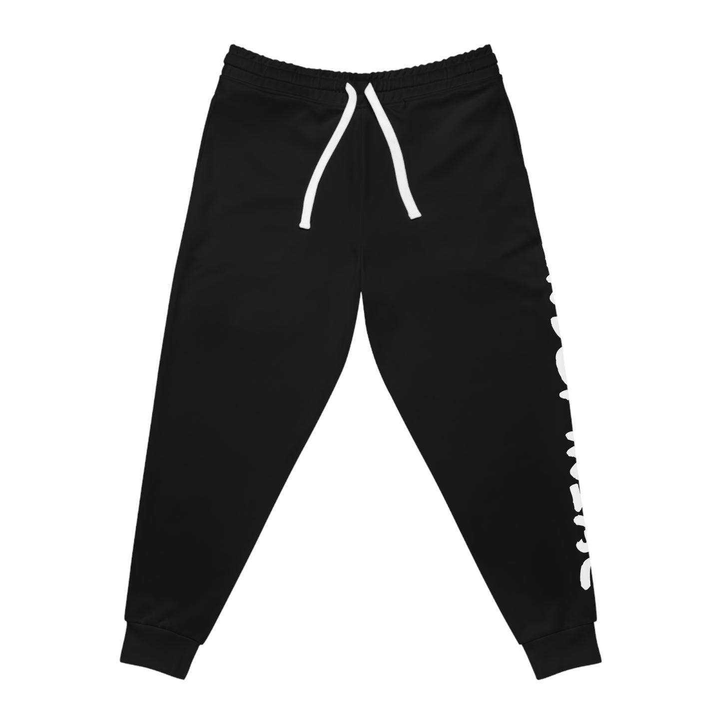 "INSOMNIAC" Black Unisex Athletic Joggers