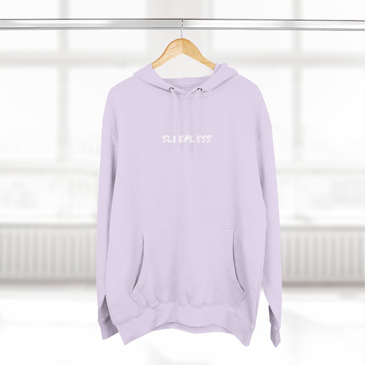 White Font- Sleepless Lane Seven Hoodie