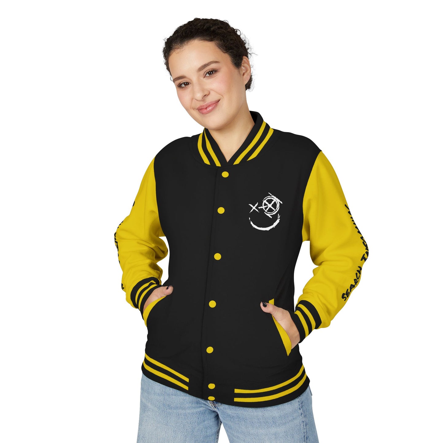 Search Insomniac Unisex Heavyweight Letterman Jacket