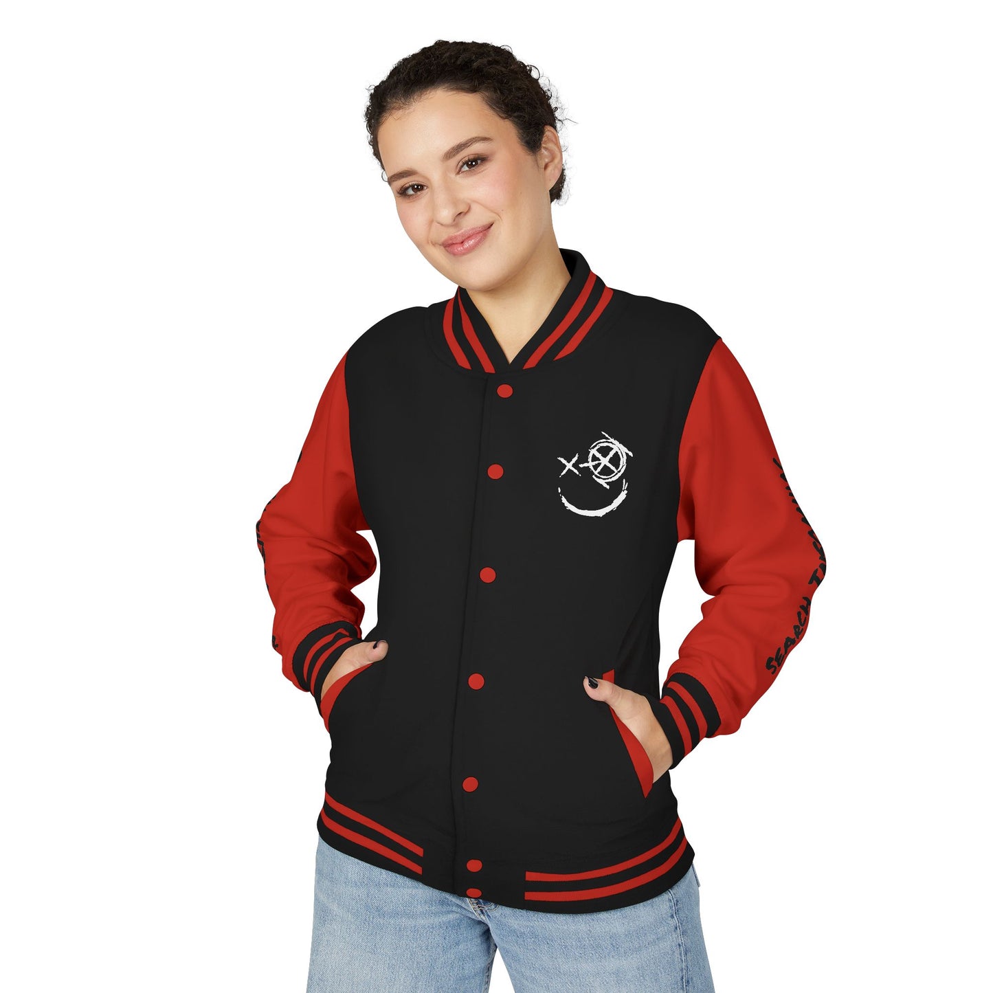 Search Insomniac Unisex Heavyweight Letterman Jacket