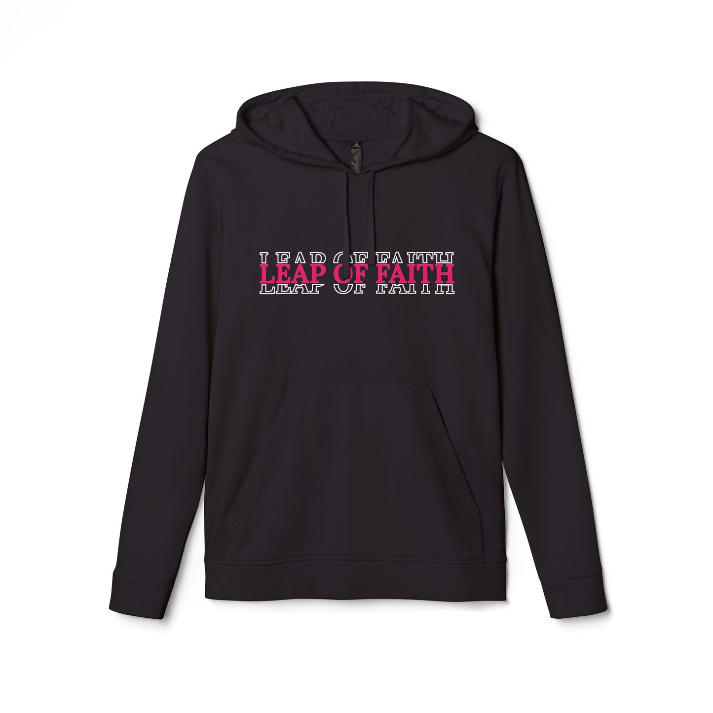 Pink "Leap of Faith" Unisex Hoodie