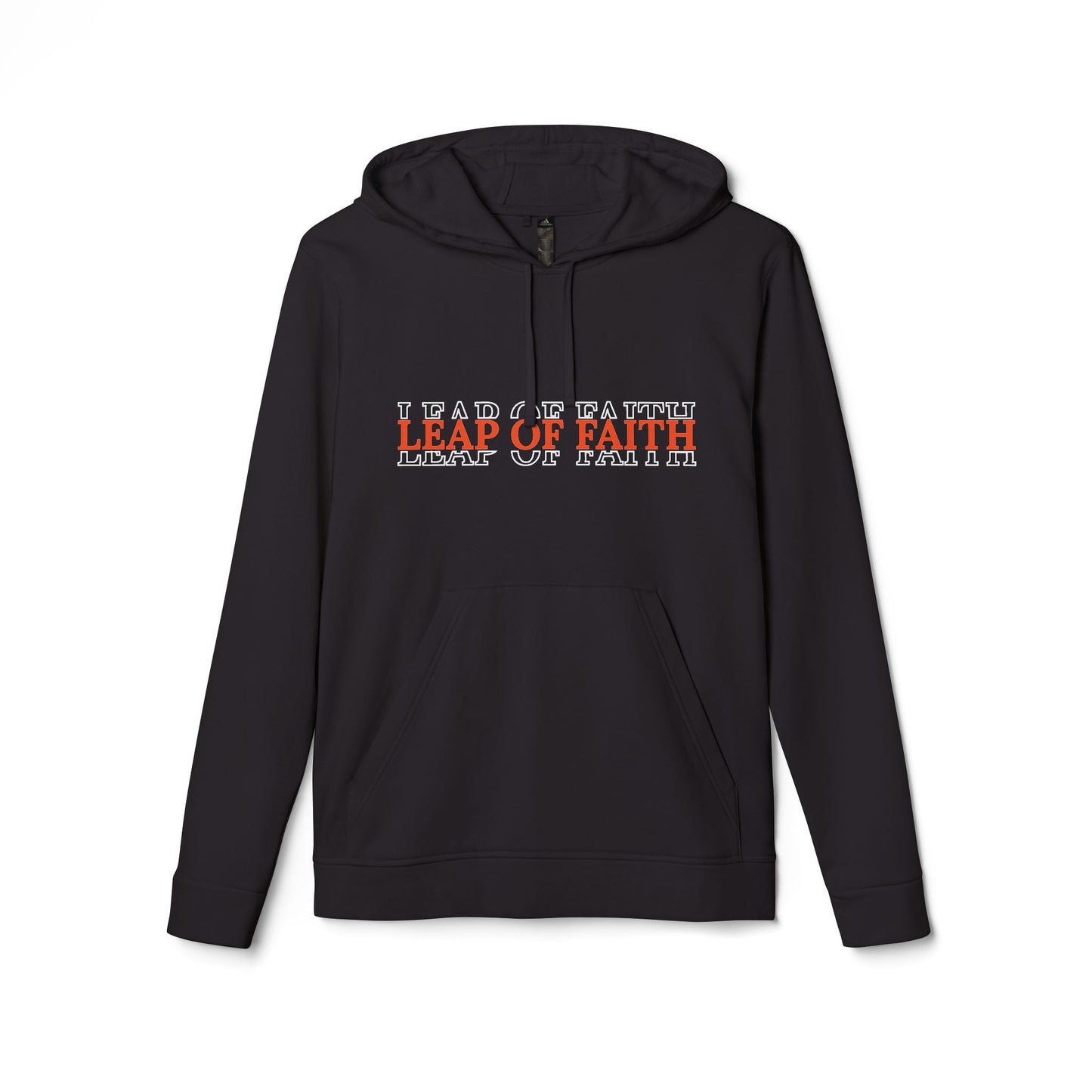 Orange "Leap of Faith" Unisex Hoodie