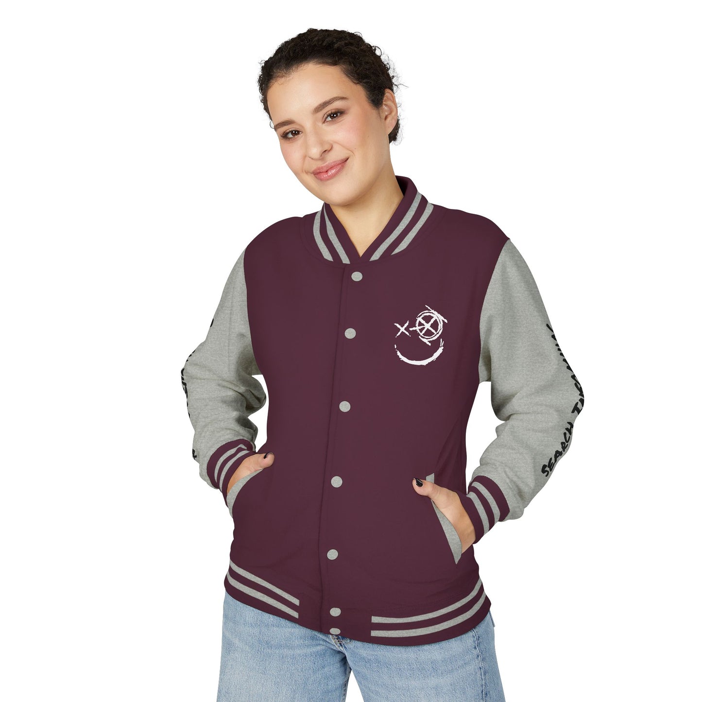 Search Insomniac Unisex Heavyweight Letterman Jacket