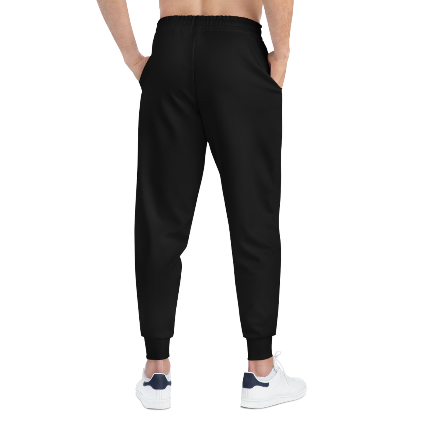 "INSOMNIAC" Black Unisex Athletic Joggers