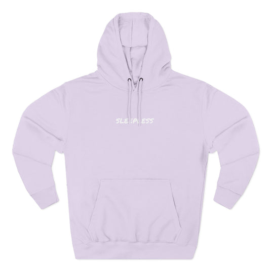 White Font- Sleepless Lane Seven Hoodie