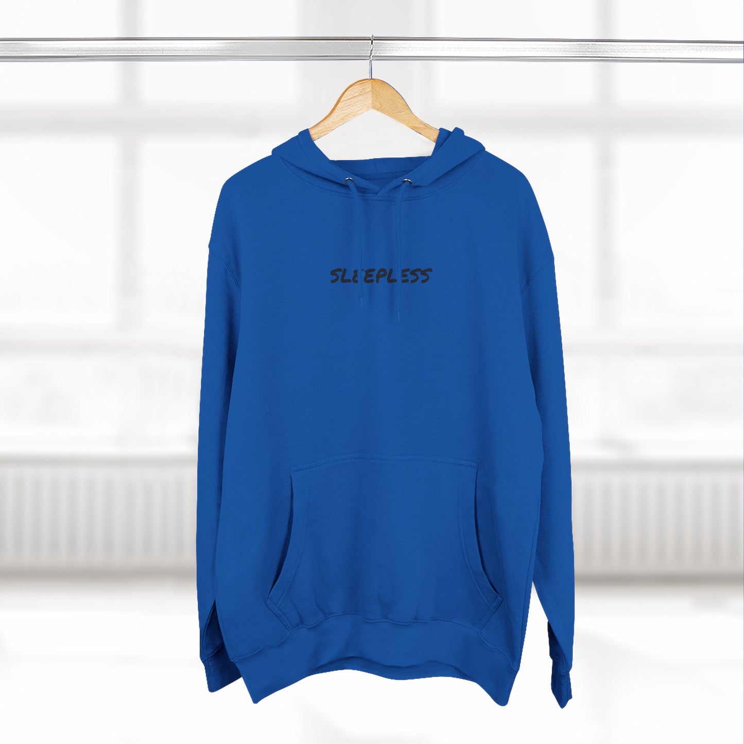 Black font- Sleepless Lane Seven Hoodie